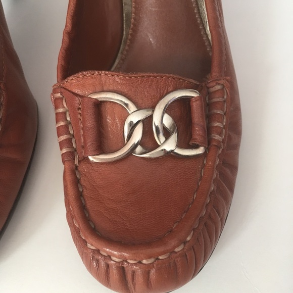 ANTONIO MELANI Shoes - Antonio Melani Leather Wedge Penny Loafer NWOT